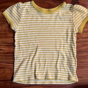 EUC Mini Boden Striped Shirt